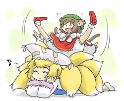chen from touhou by ohyo