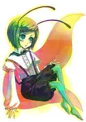 wriggle nightbug from touhou by rinka