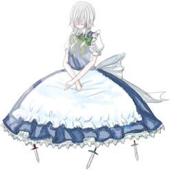 izayoi sakuya from touhou by himeka