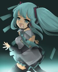 hatsune miku from vocaloid by toda ayu