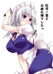 izayoi sakuya from touhou by oohira sansetto