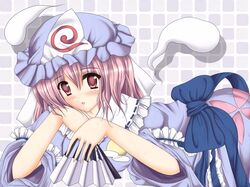 saigyouji yuyuko from touhou by kazumi yoshizu