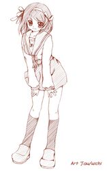 suzumiya haruhi from suzumiya haruhi no yuuutsu