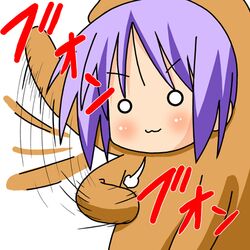bear tsukasa from lucky star by minami (colorful palette)