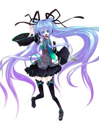 hatsune miku from vocaloid by beshi