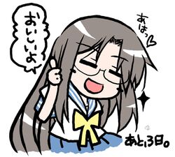 tamura hiyori from lucky star by eimu