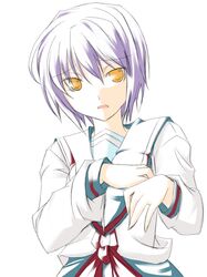 nagato yuki from suzumiya haruhi no yuuutsu by ribi