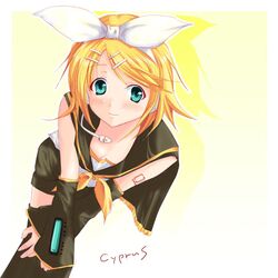 kagamine rin from vocaloid by cyprus