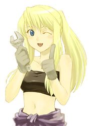 winry rockbell from fullmetal alchemist by sakaki kuuya