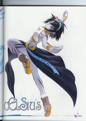 celsius from tales of (series) by fujishima kousuke