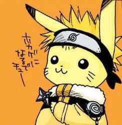 pikachu from naruto