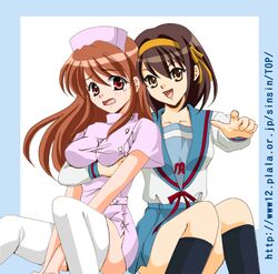 asahina mikuru from suzumiya haruhi no yuuutsu by sinko