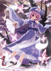 saigyouji yuyuko from touhou by akiyoshi yoshiaki