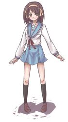 suzumiya haruhi from suzumiya haruhi no yuuutsu by souzan kurasuke