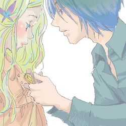 hanamoto hagumi from honey and clover