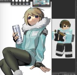 player character (roblox) from monster energy