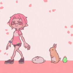 inkling from splatoon (series) by bellhenge