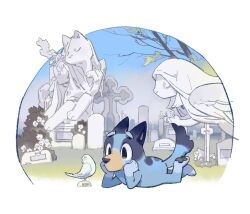 bluey heeler from bluey by allhailjotman