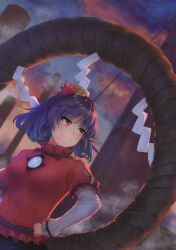 yasaka kanako from touhou by luke (kyeftss)