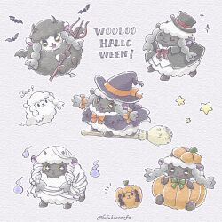 wooloo from halloween by sasabunecafe