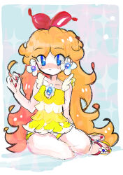 princess daisy from mario kart by rakugaki shitagari-ya