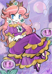 princess daisy from super mario bros. by rakugaki shitagari-ya