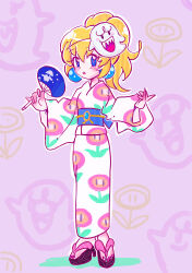boo (mario) from mario kart by rakugaki shitagari-ya