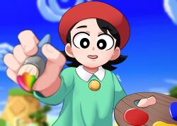adeleine from kirby (series) by delatoid