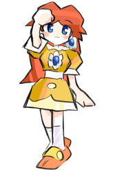 princess daisy from mario tennis by rakugaki shitagari-ya