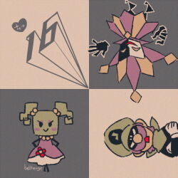 dimentio from paper mario by bellhenge