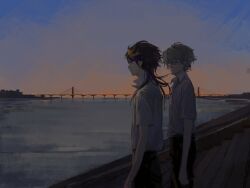ike eveland from nijisanji by gouzhiyi