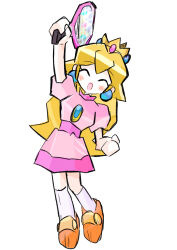 princess peach from mario tennis by rakugaki shitagari-ya