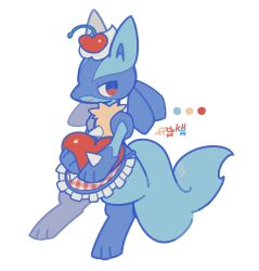 lucario from pokemon by auko