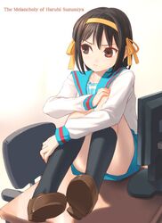 suzumiya haruhi from suzumiya haruhi no yuuutsu by uni