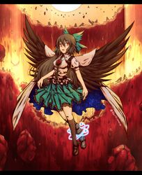 reiuji utsuho from touhou by naochi