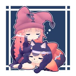 ghostrick nekomusume from yu-gi-oh! by hctk