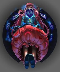 hata no kokoro from touhou by cmy