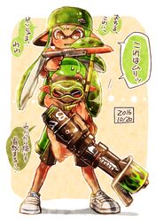 inkling from splatoon by harutarou (orion 3boshi)