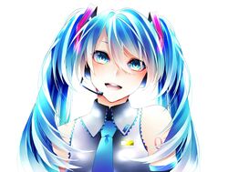 hatsune miku from vocaloid by 1055