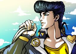 higashikata jousuke from jojo no kimyou na bouken by hikitsu juusou