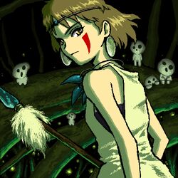 mononoke hime fan art