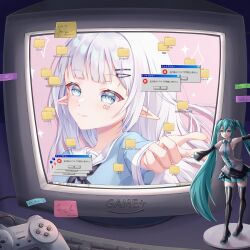 hatsune miku from microsoft windows