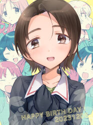 maruyama saki from girls und panzer