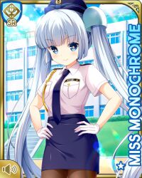 miss monochrome (character) from girlfriend (kari) by qp:flapper