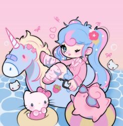 fairy miku (project voltage) from hello kitty