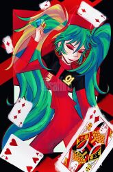 hatsune miku from vocaloid