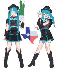 hatsune miku from vocaloid