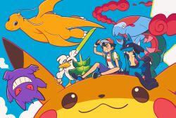 ash ketchum from pokemon by chueog