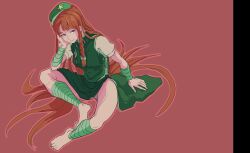 hong meiling from touhou by 3735geriragouki