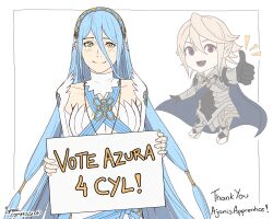 azura (fire emblem) from fire emblem